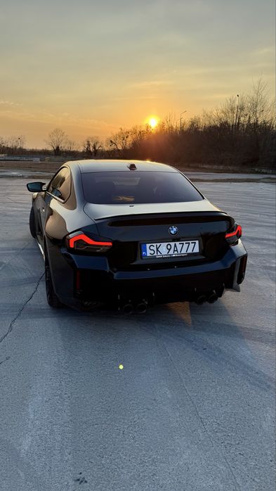 Bmw m2 g87, carbonowy dach dokładki i wnętrze