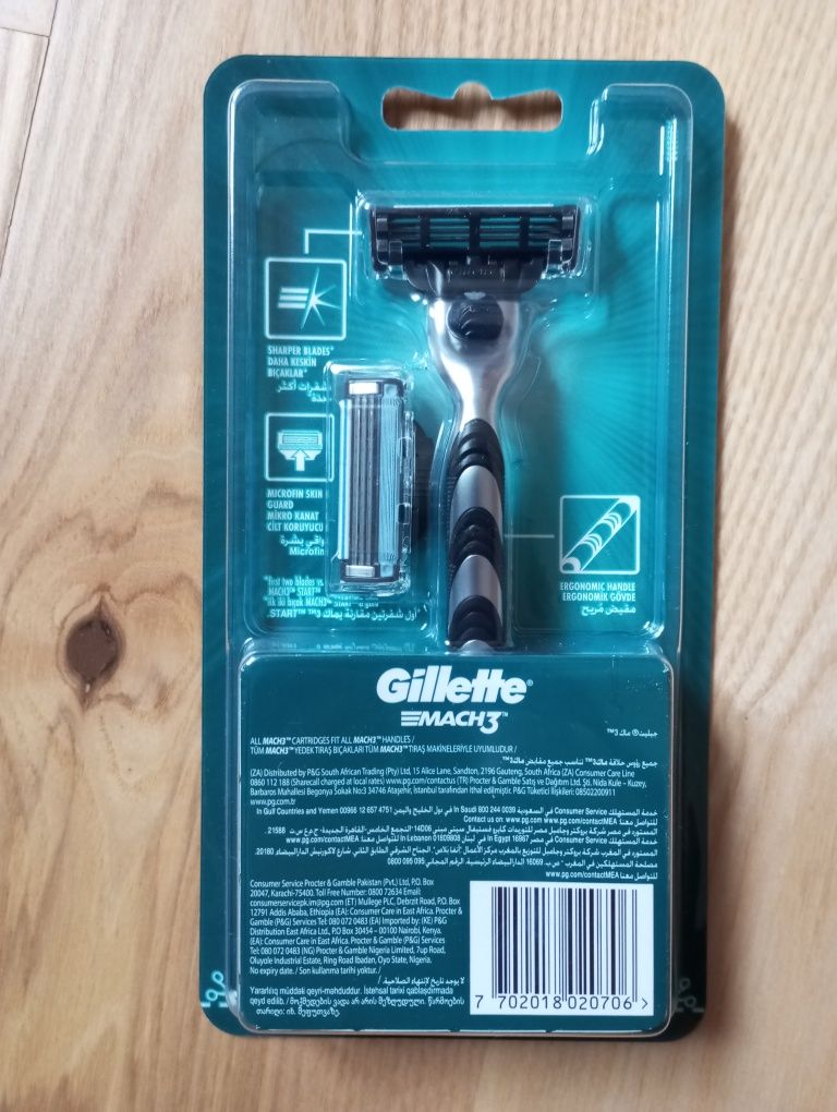 Maszynka do golenia Gillette Mach 3