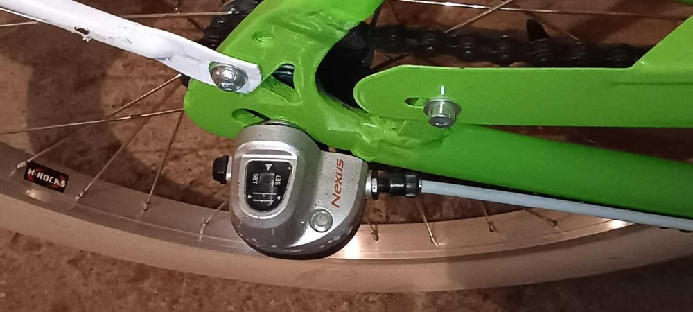 Rower Embassy Cruiser Classic zielony w bardzo dobrym stanie