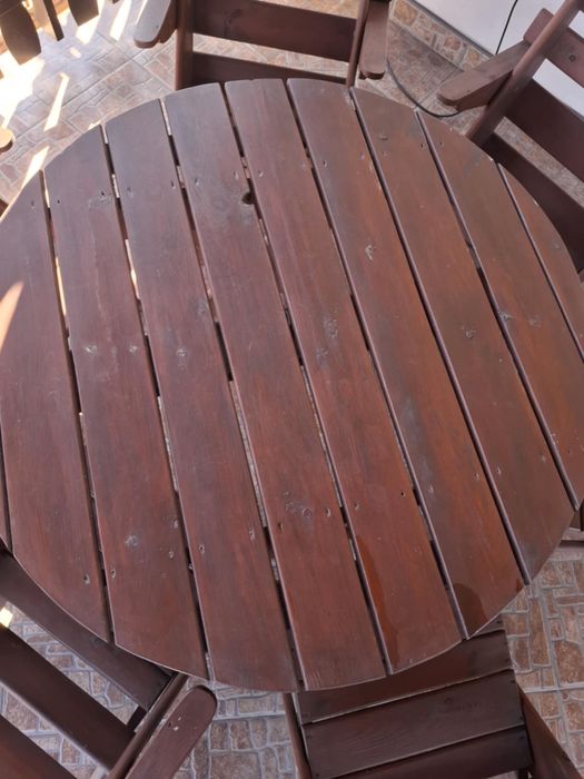 Skladane meble ogrodowe