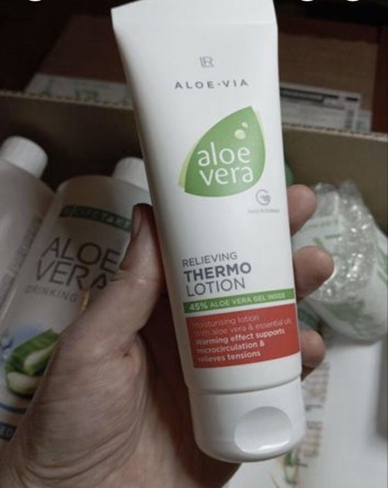 LR ALOE VIA Aloe Vera Odprężające, rozgrzewające mleczko