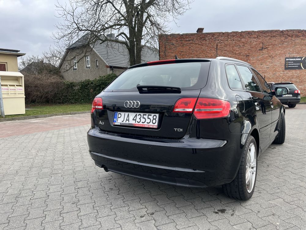 Audi a3 sportback 2012r bardzo zadbana xenon zarej