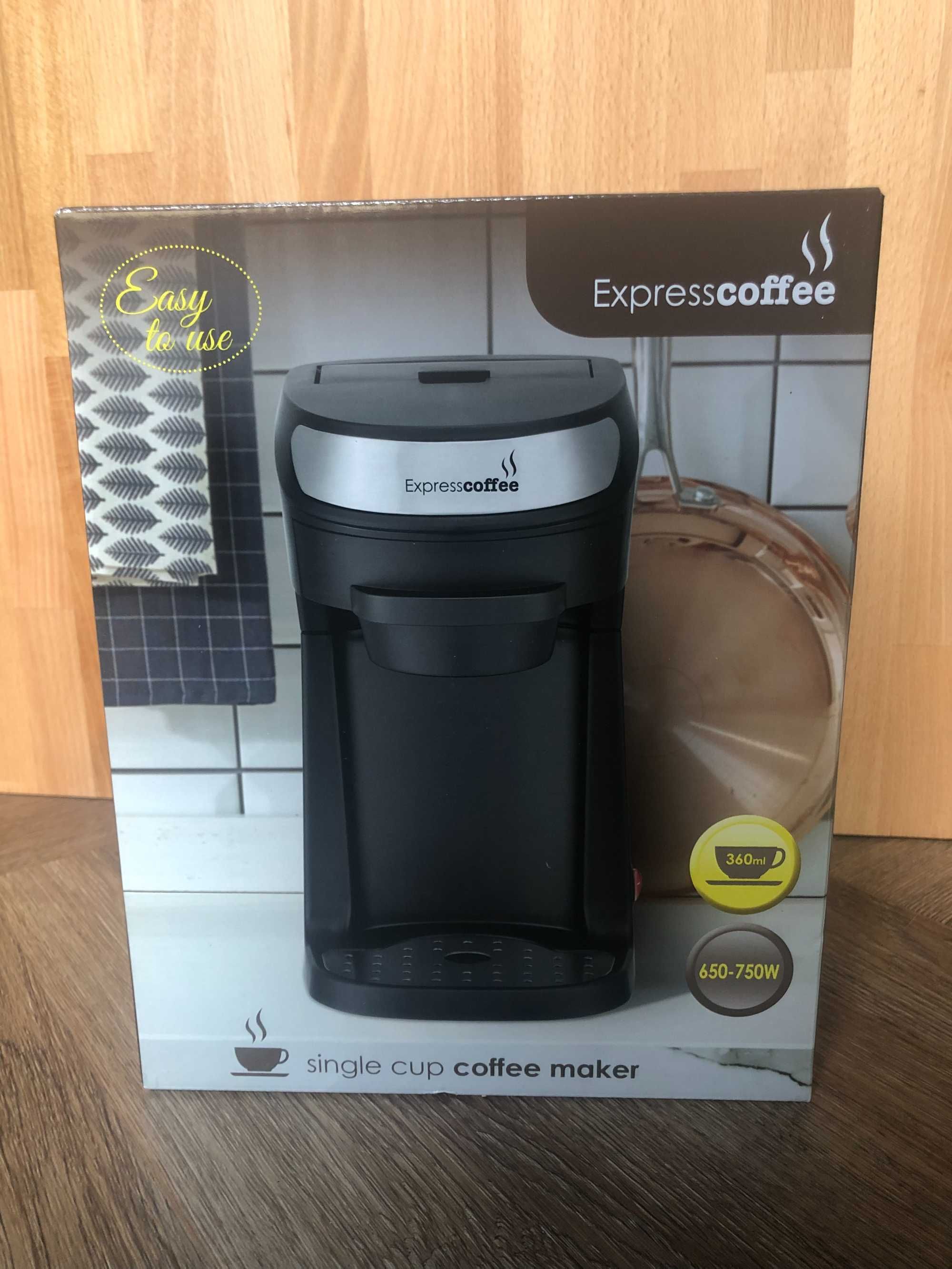 INTERTEK Expresscoffee ekspres przelewowy do kawy CM-118A-1 NOWY+kubek