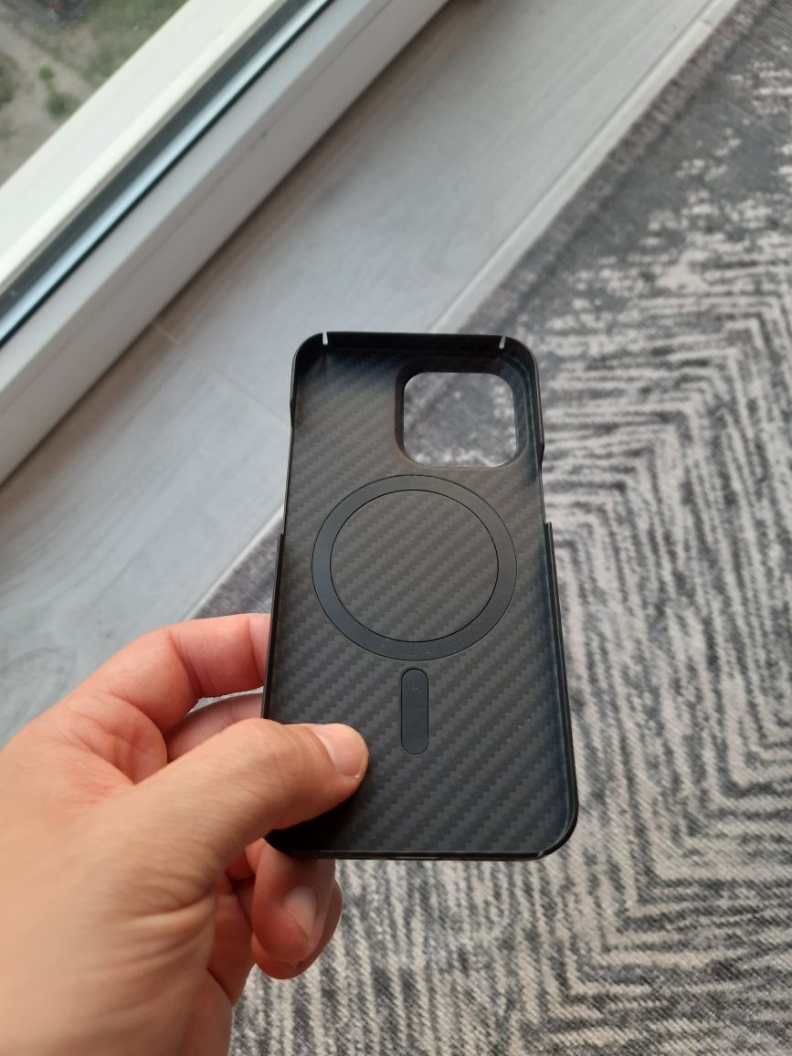 Чехол iphone 13 pro carbon