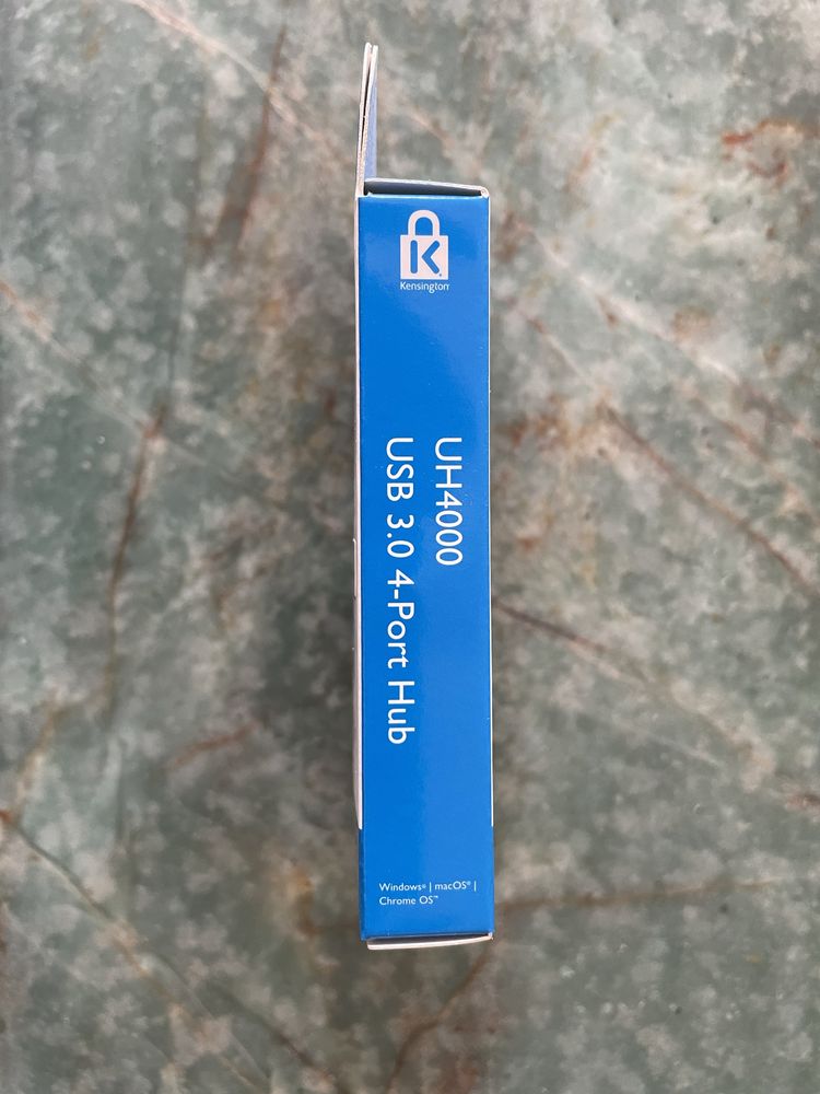 Hub USB 3.0 Kensington UH4000 4 Port Hub 4 porty czarny