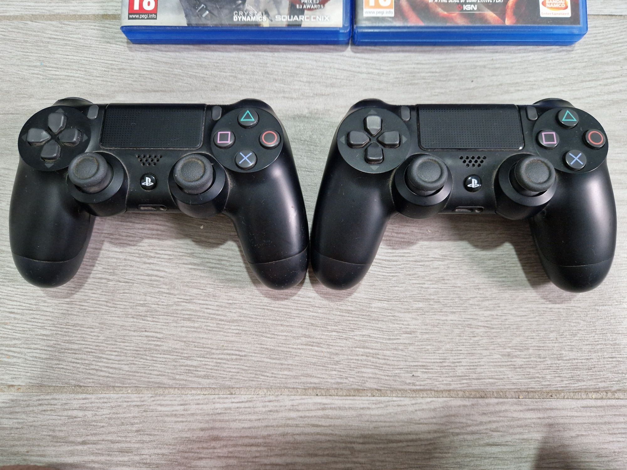 PS4 + 2 Comandos + 4 Jogos