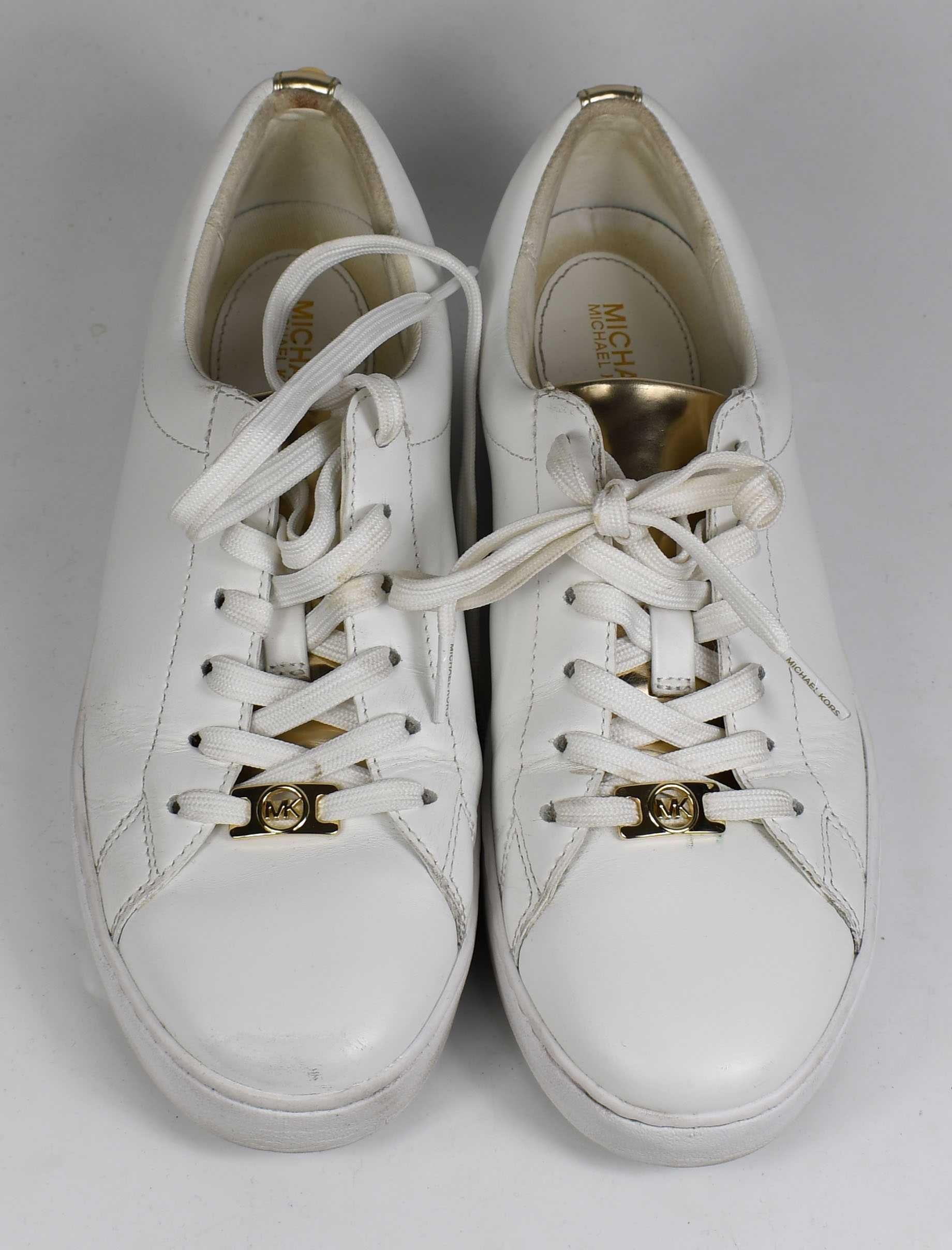 Używane z wadą Micheal Kors Keaton lace up trainer r. 38.5