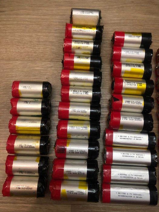 АККУМУЛЯТОРЫ От  одноразки