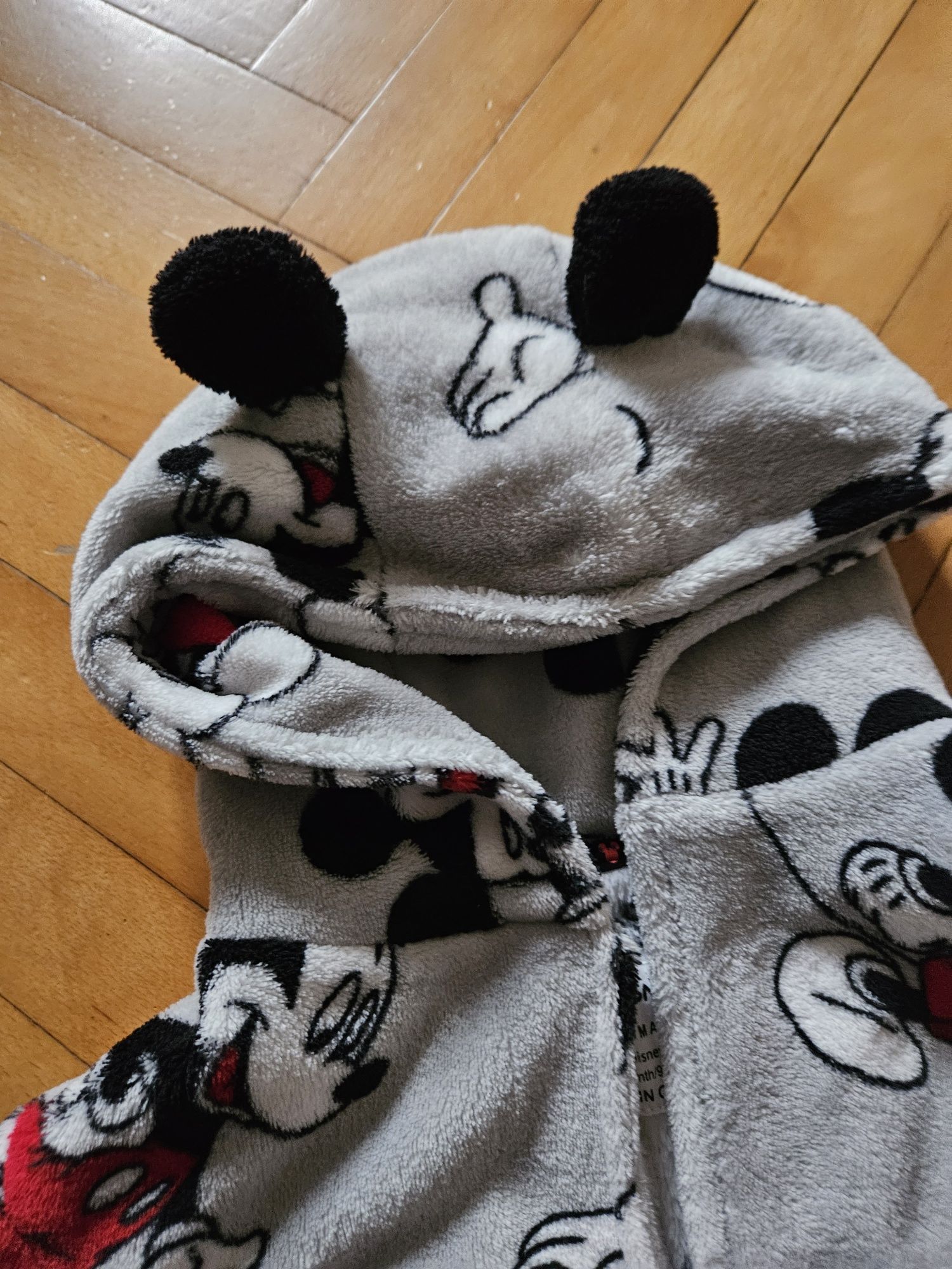 Disney myszka Mickey ciepły szlafrok  r.98cm