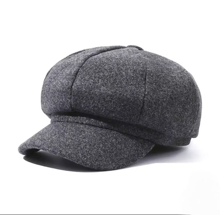 Klasyczna czapka newsboy elegancja i styl w jednym!