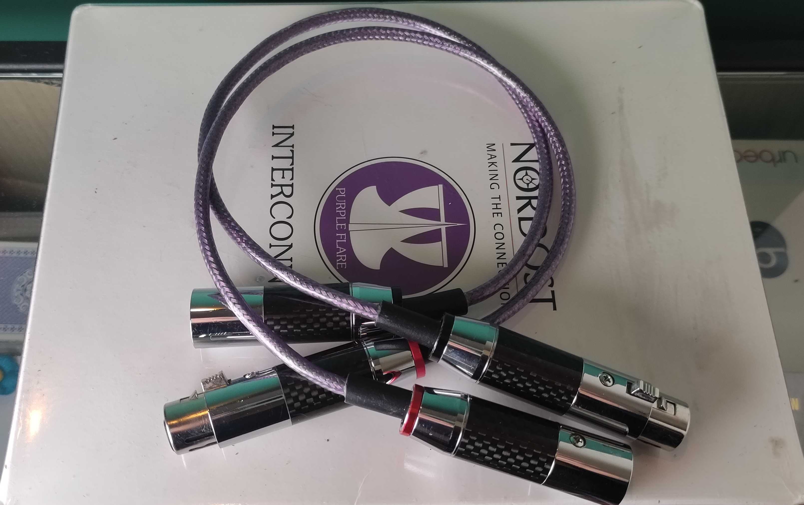 interkonekt XLR Nordost Purple Flare 2 X 0,5m