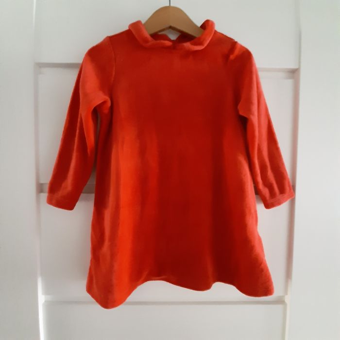 Sukienka z weluru 98 H&M