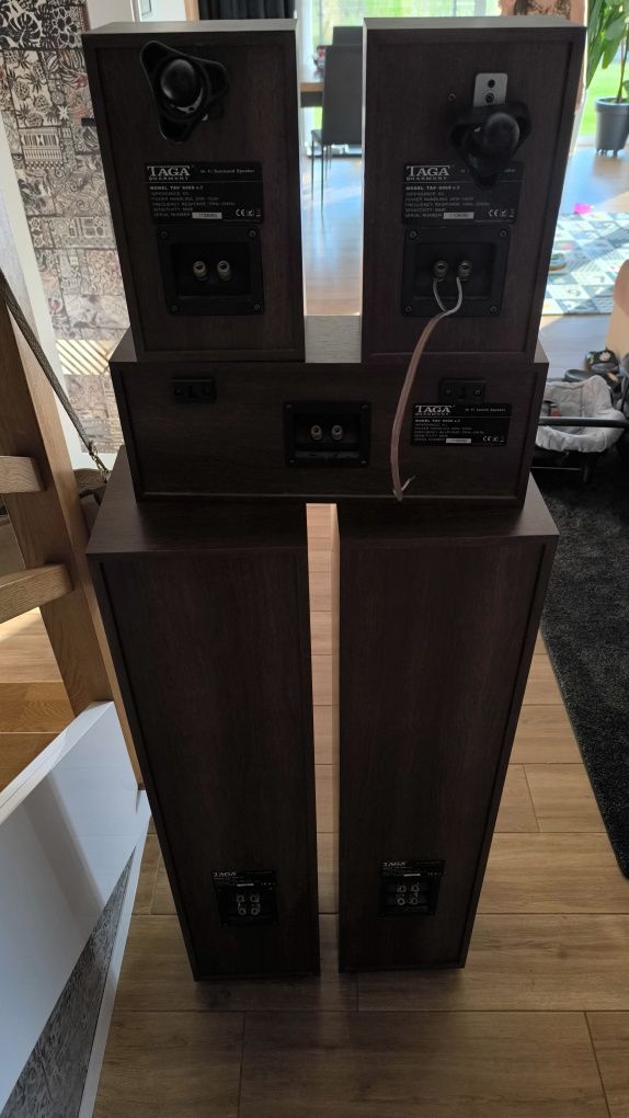 Kino domowe Taga harmony 606+amplituner Pioneer vsx 422