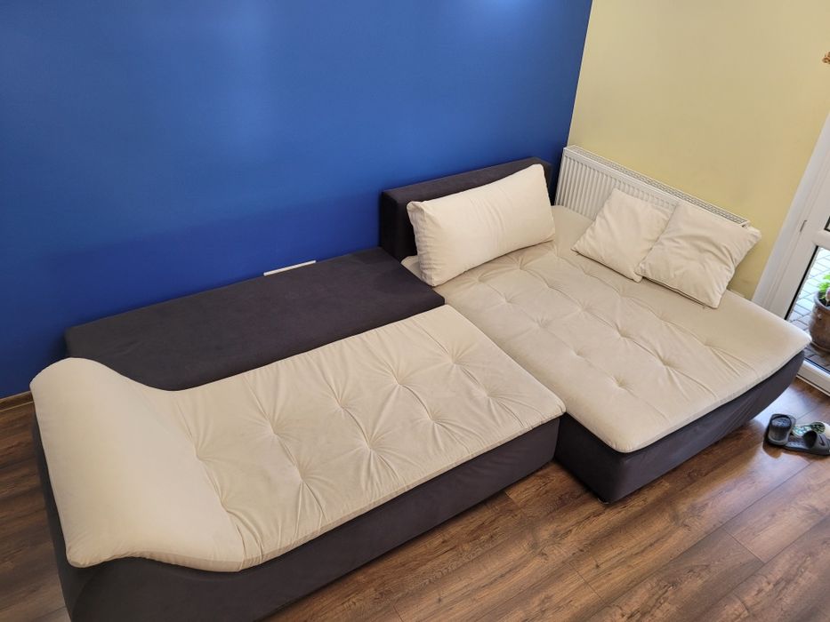 Narożnik rozkładany, sofa kanapa narożna z funkcją spania 305 x 185cm