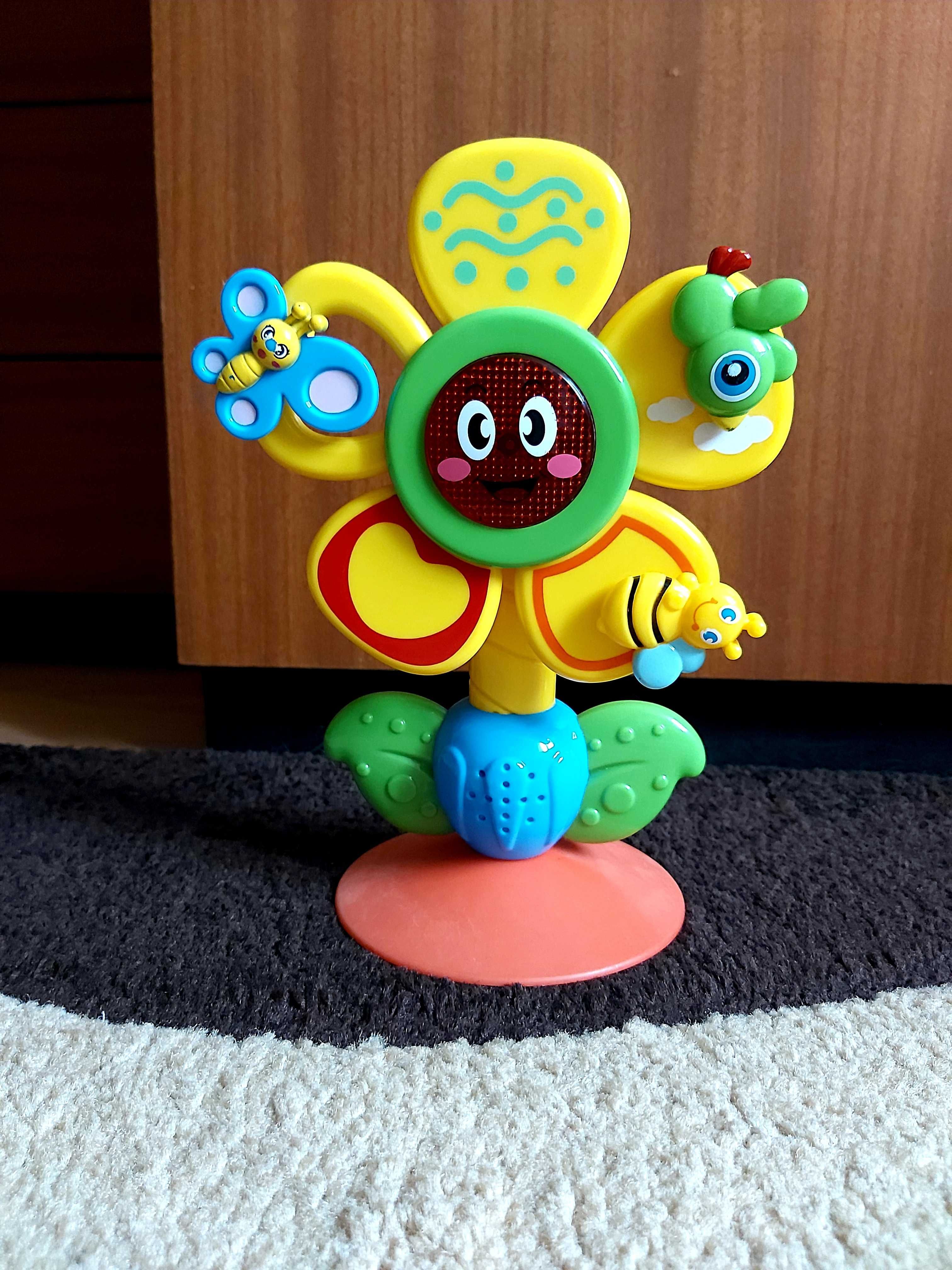 Zabawka kwiatek grający dźwięki melodie piosenki zabawka
