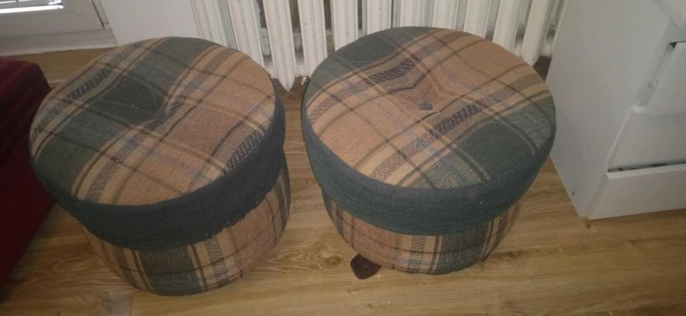 pufy 2 sztuki sprzedam