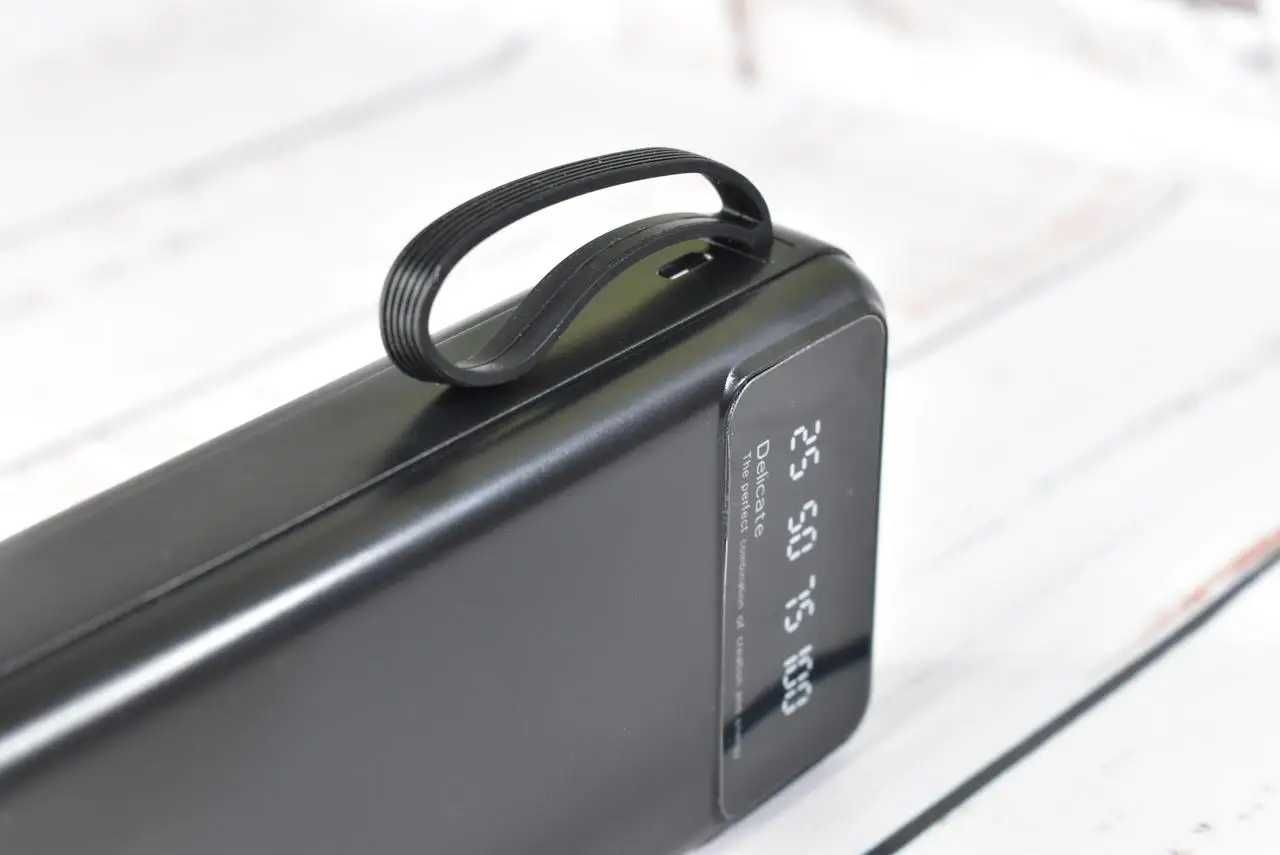 Павербанк портативний зарядний пристрій 20000mAh Black Powerbank