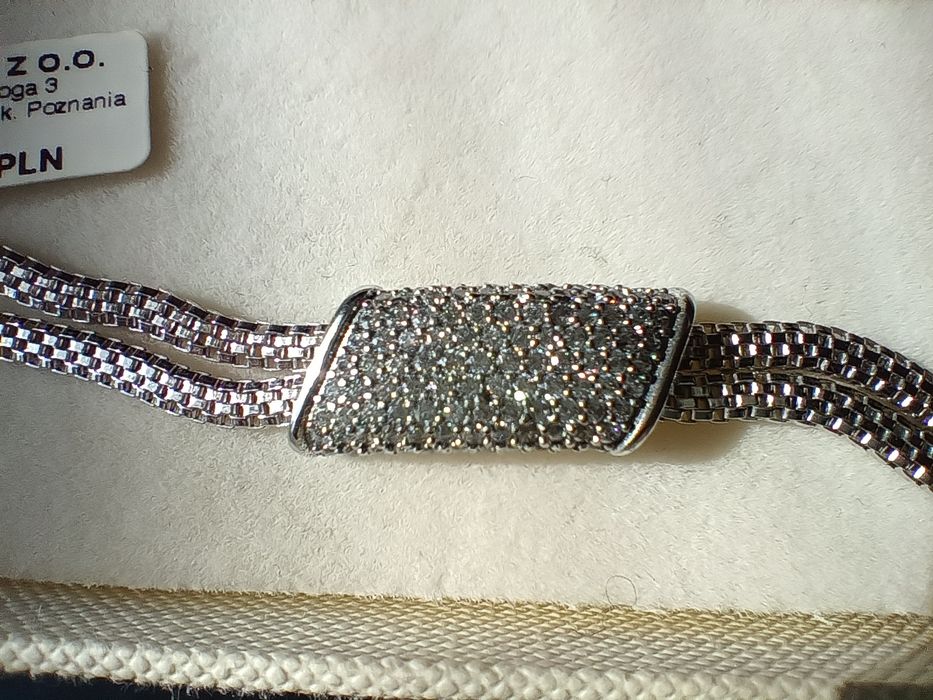 Bransoletka Apart srebrna nowa z metką