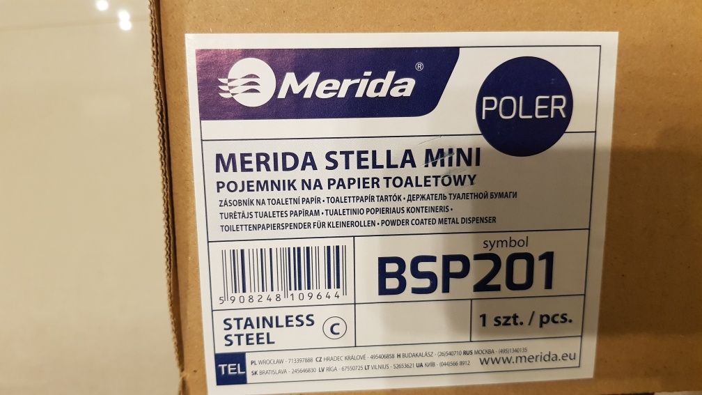 Merida pojemnik na papier toaletowy Stella BSP201