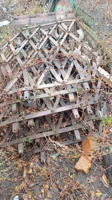 Сцепка борін з важкими та малими боронами