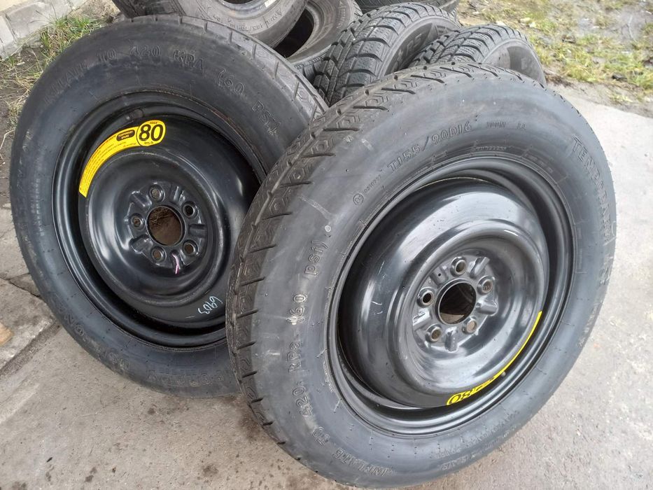 Запаска,докатка R15 4/100, R16 5/114.3.