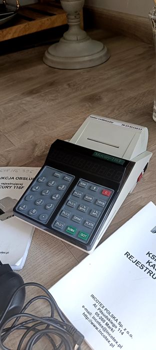 Kasa fiskalna używana, wyrejestrowana w US.