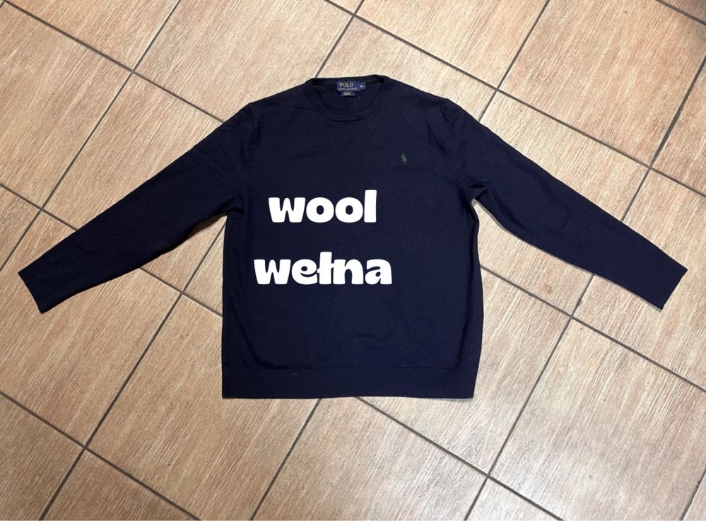 Wełniany sweter Ralph Lauren,r.L/XL