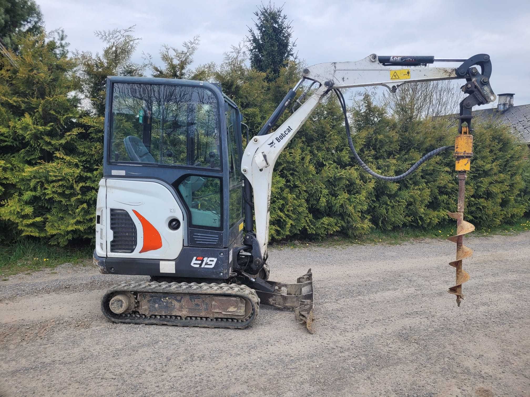 Miniładowarka Bobcat Wynajem na doby bez operatora
