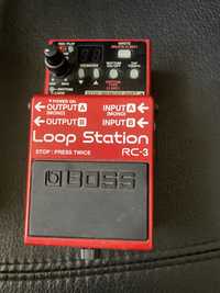 Pedais BOSS guitarra - Turbo Overdrive + Loop Station