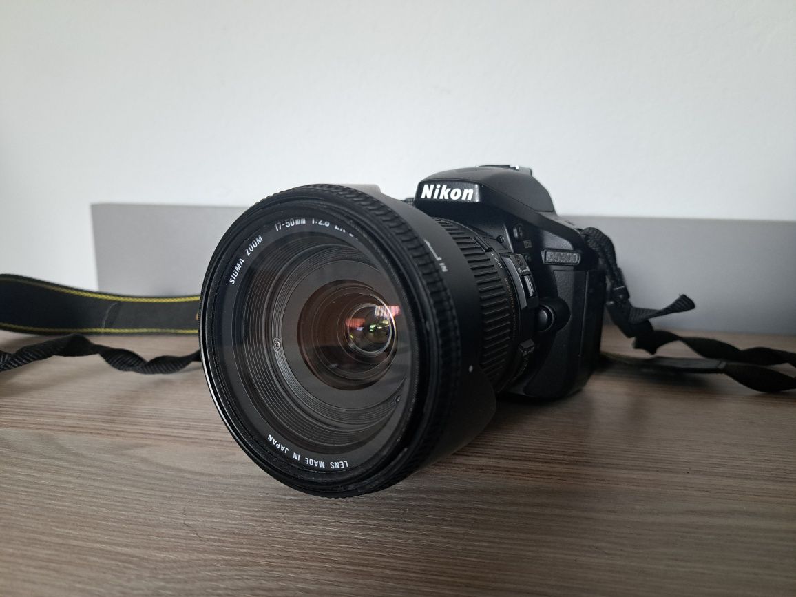 Nikon d5300 + obiektyw Sigma 17-50 2.8