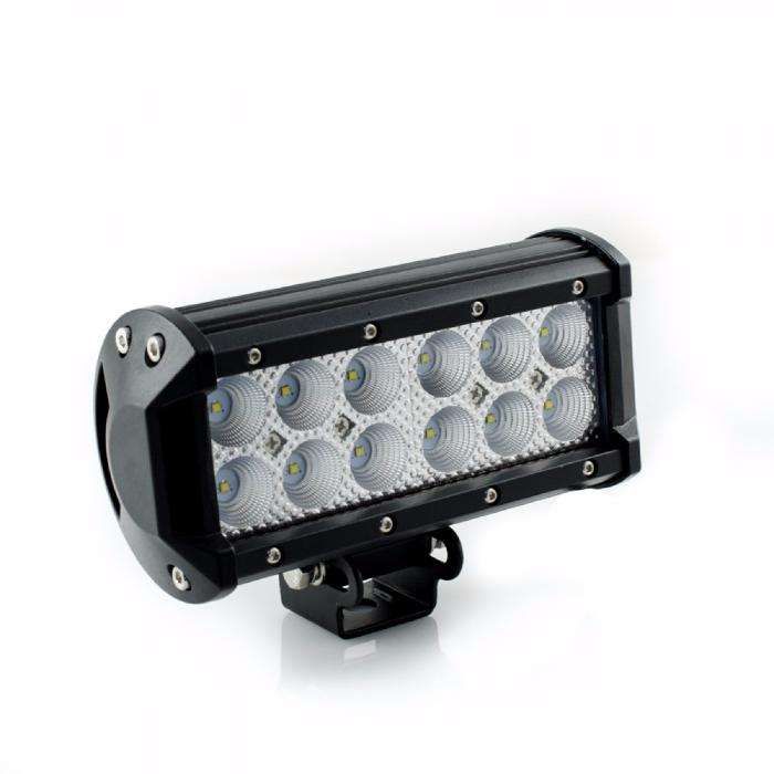 Barra led 36 watt 3612F com 3100 lumens (Espalhador) + KIT CABLAGEM