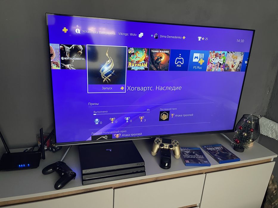 Sony PlayStation 4 PRO 1TB Black з 2 DualShock 4