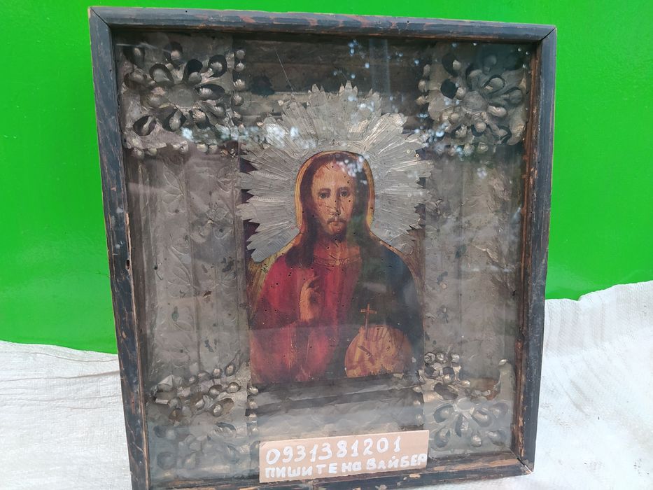 Старинная икона до реформы Никона.