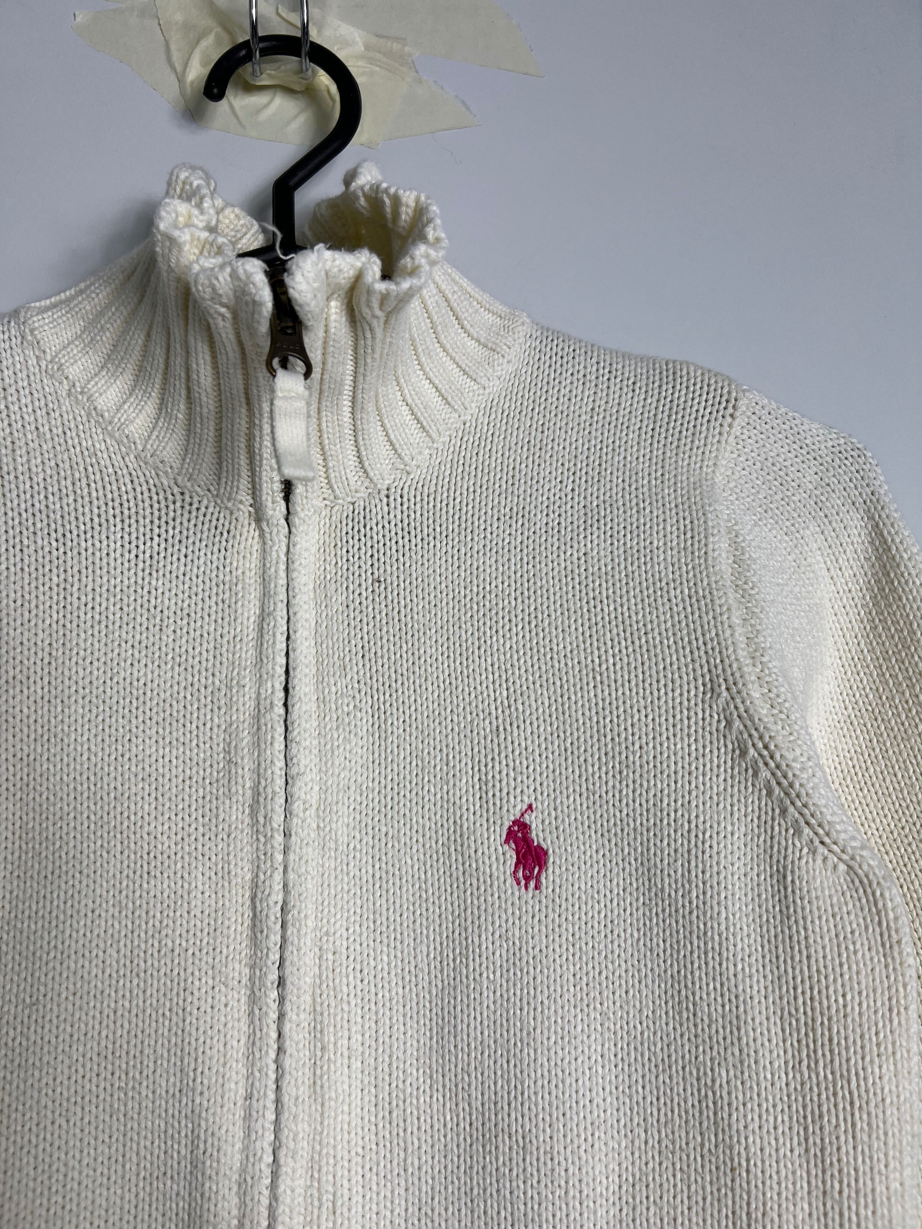 Damski Sweter Ralph Lauren vintage zipped