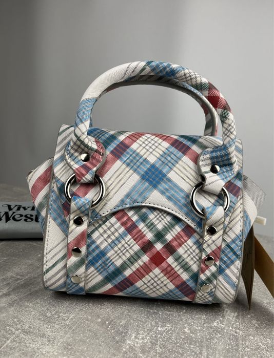 Vivienne Westwood Betty Mini Bag біла кольорова жіноча misbhv kelly