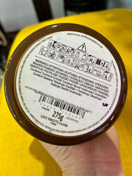 Ароматична свічка в склянці - WoodWick Hourglass Trilogy Café Sweets