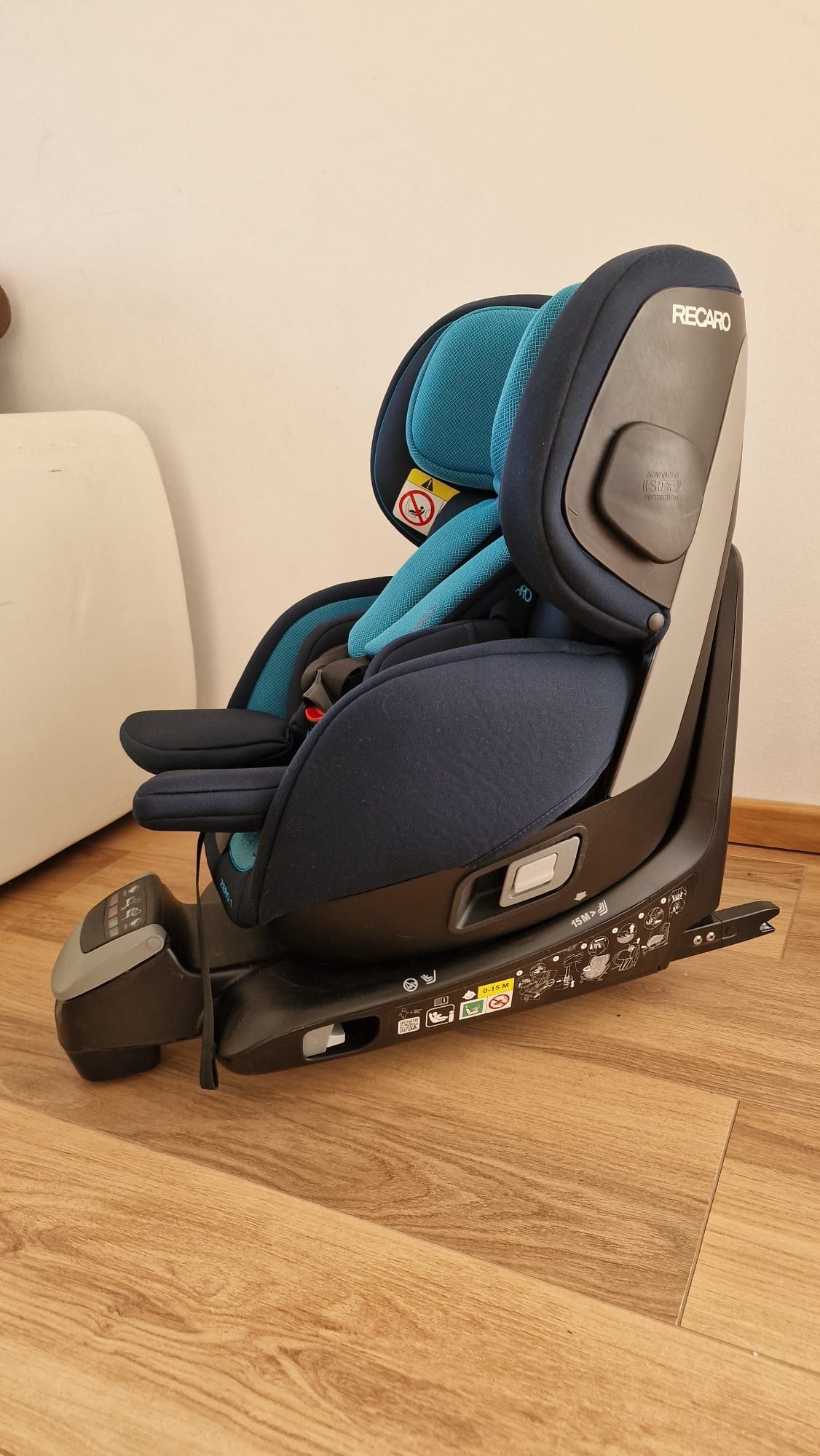Recaro Zero1 I-Size fotel obracany 360 stopni 0-18kg