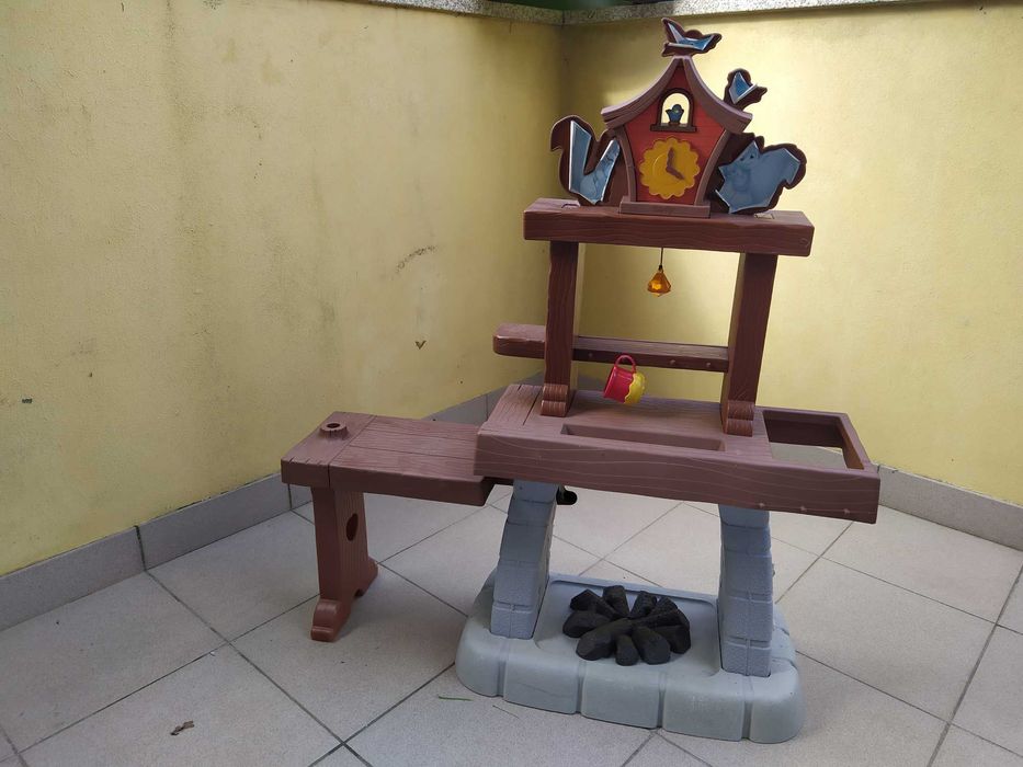 Cozinha Lareira de plástico