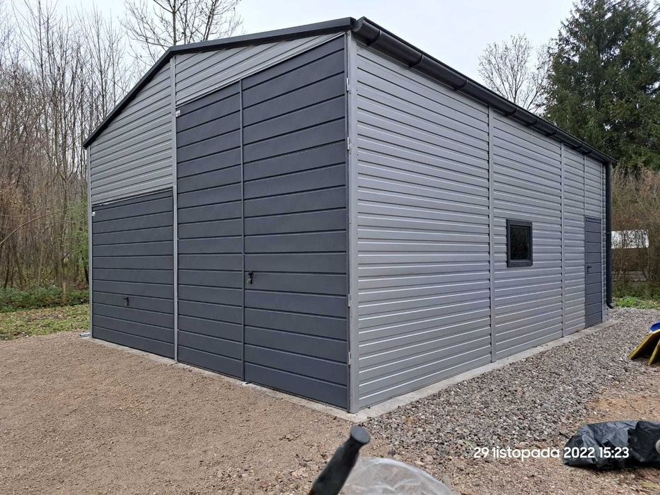 Garaż blaszak 7x6! Garaż blaszany Garaż Hala Magazyn 6x8 6x5 5x7 6x6