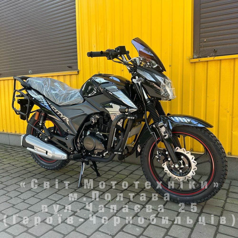 Новий мотоцикл Lifan CityR 200 NEW 2025 | повних 198куб.(15.7к.с.)