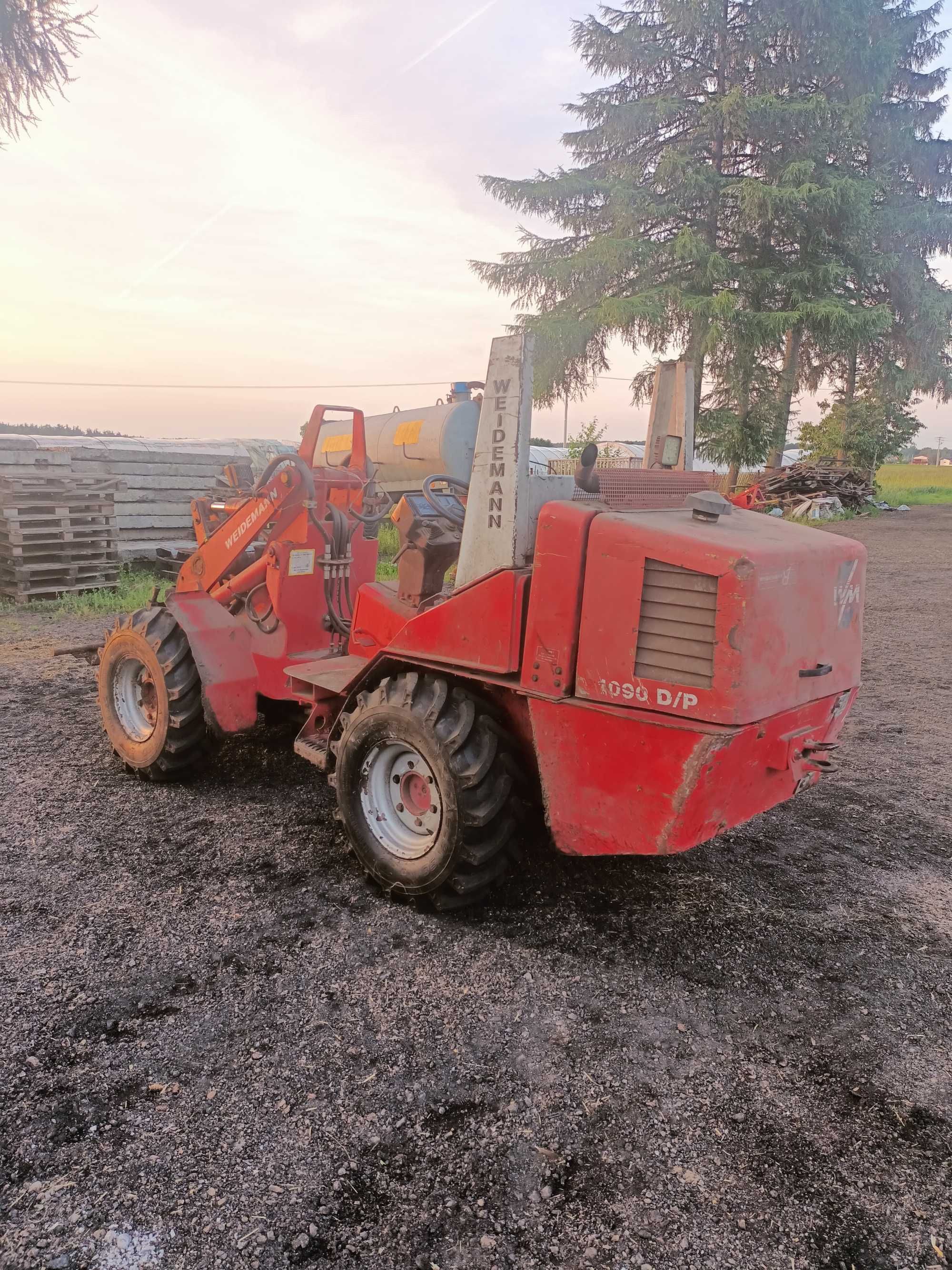 Ładowarka weidemann 1090d/p mini ładowarka