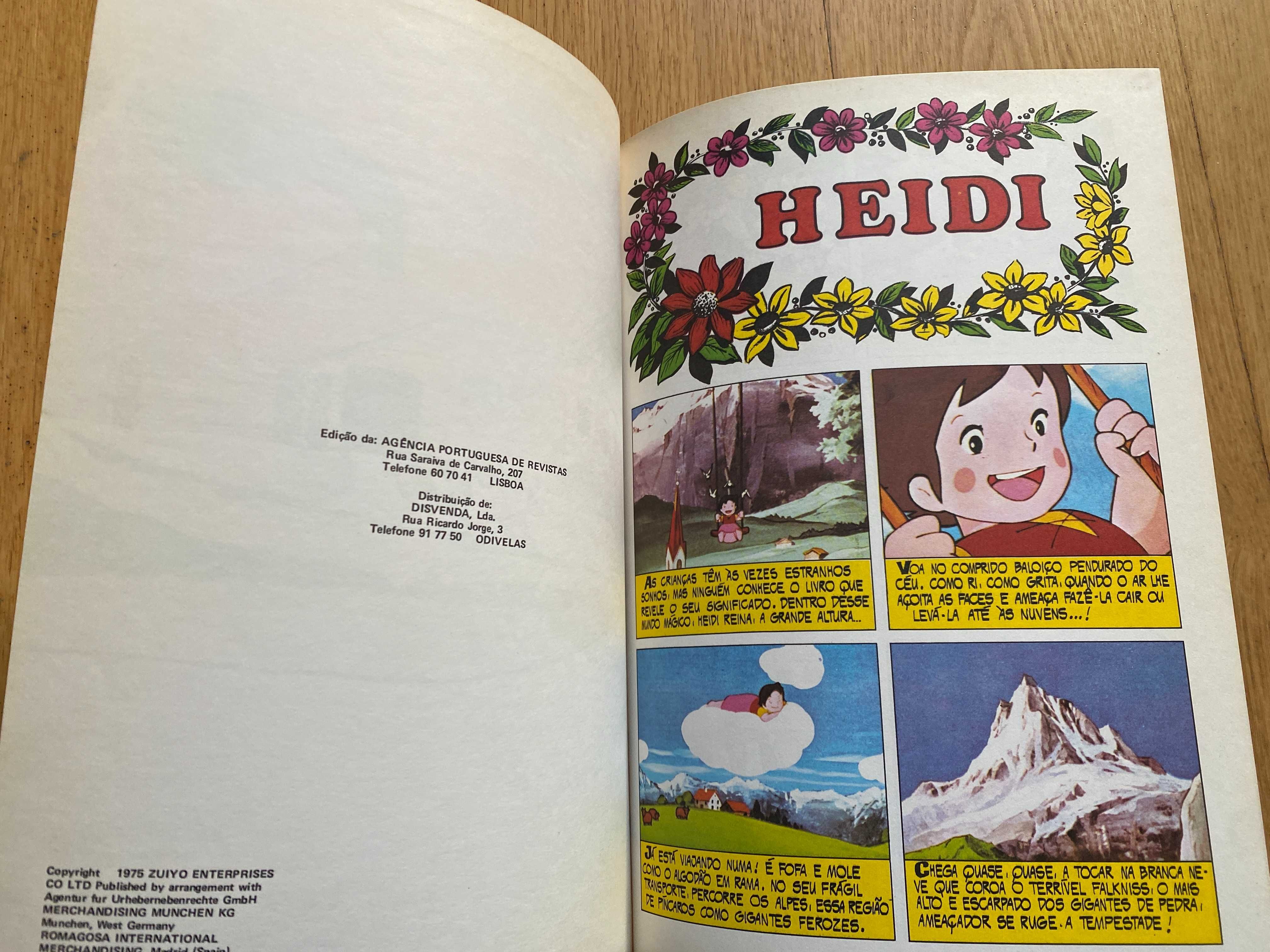 Heidi - Livro BD