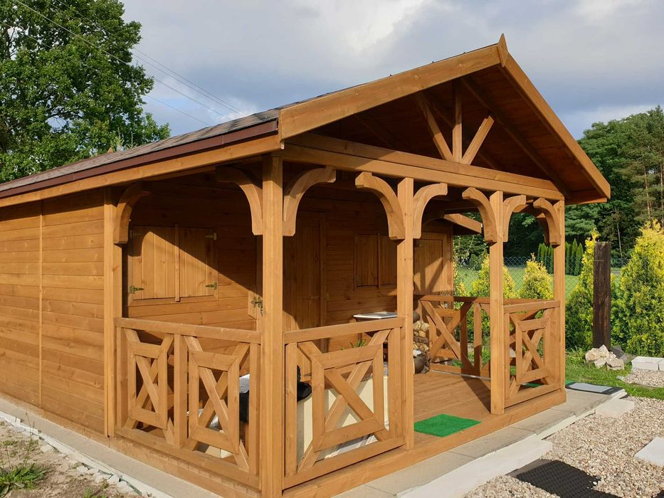 Montaż i domek 6x4 altana 4x4 taras 4x2 domek na ROD 5x4 MDN5 PROMO100