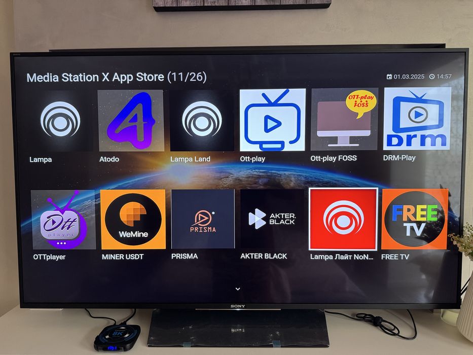 СмартТВ приставка Transpeed 8K 4/64,Android 12,ютуб,фильмы