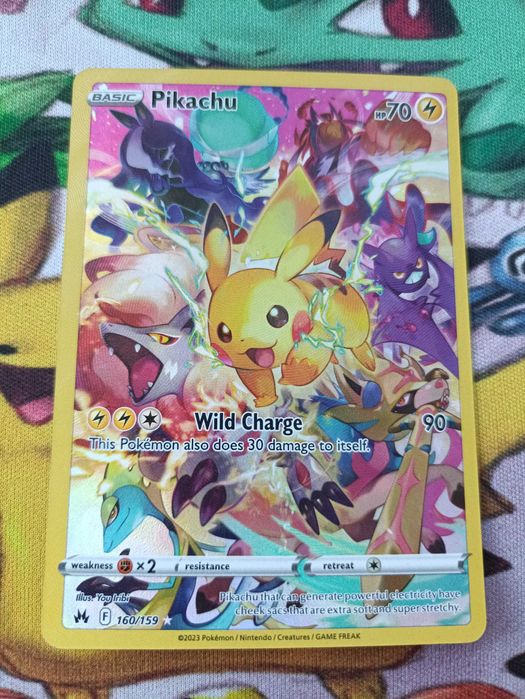 Pikachu (CRZ 160)
Crown Zenith - Karta Pokemon TCG