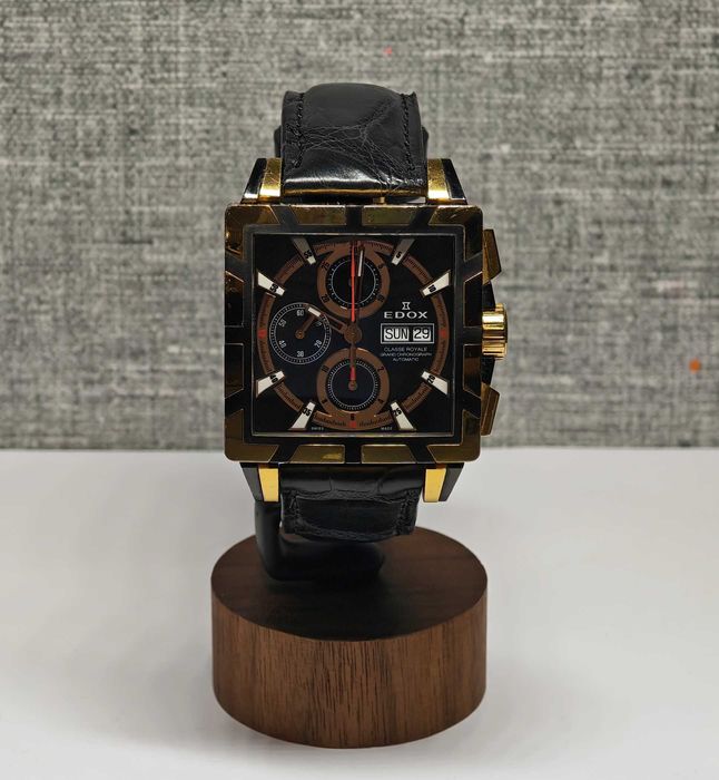 Чоловічий годинник Edox Classe Royale 01105 Grand Chronograph Automati