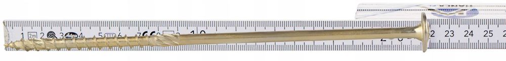 Wkręty ciesielskie 8x220 mm 50 szt. do drewna TalerzoweTORX KlimasWKCP