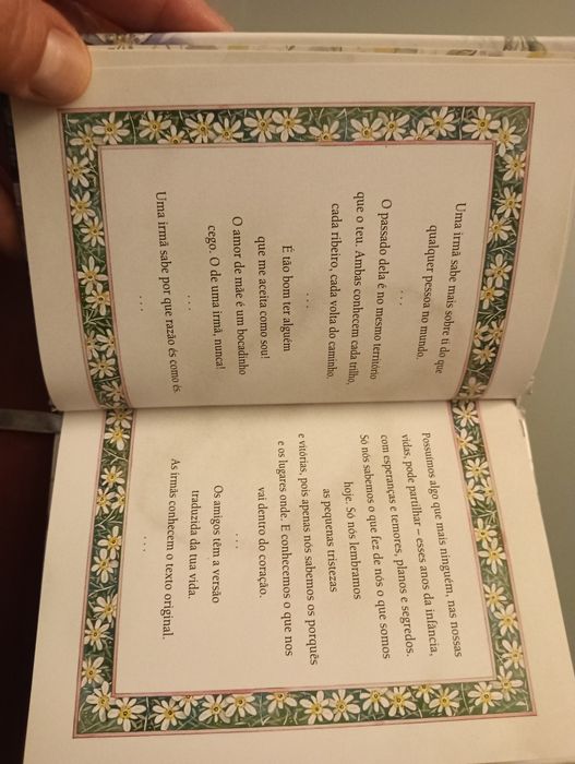 Para uma Irmã Muito Especial	COMO NOVO!