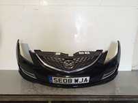 + ZDERZAK PRZÓD PRZEDNI MAZDA 6 VI GH 16W CZARNY