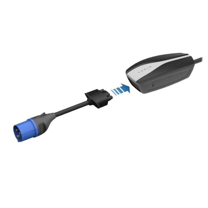 Штекер для зарядного пристрою Tesla Gen 2 (32А, 7.3 kWt)